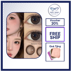 Kính áp tròng cho người mới