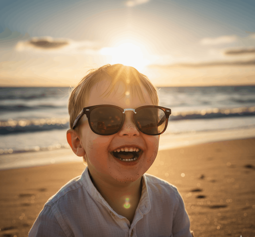 Kính mắt trẻ em chống tia UV